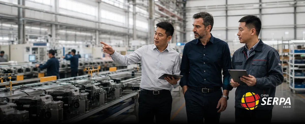 importador brasileiro em fábrica chinesa após abrir empresa na China para importar